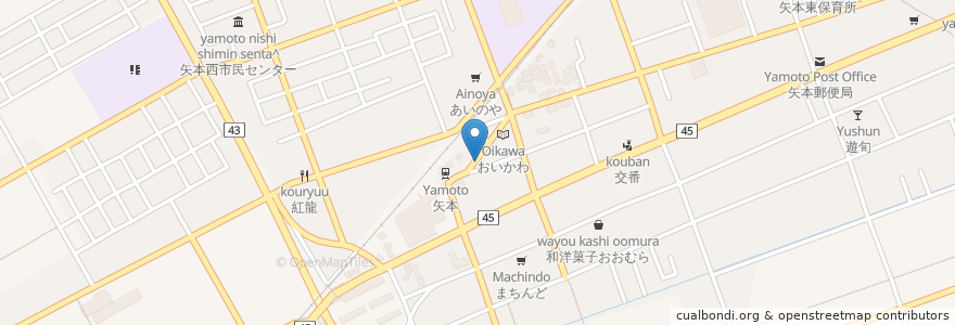 Mapa de ubicacion de 居酒屋酔花 en اليابان, 宮城県, 東松島市.