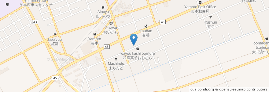 Mapa de ubicacion de すず忠 en Япония, Мияги, 東松島市.