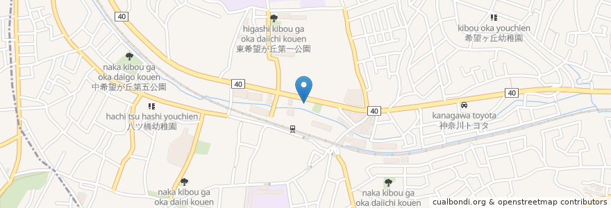 Mapa de ubicacion de イカリ薬局 en Japão, 神奈川県, 横浜市, 旭区.