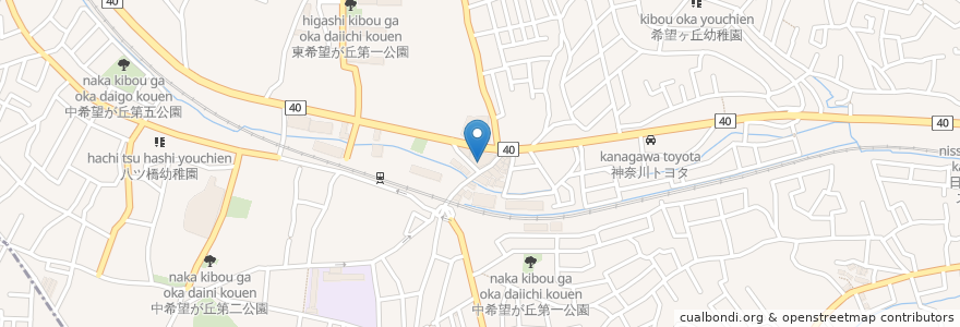 Mapa de ubicacion de クリエイトSD en Japan, 神奈川県, Yokohama, 旭区.