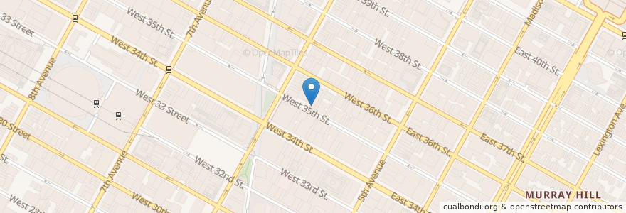 Mapa de ubicacion de Izakaya Mew en United States, New York, New York, New York County, Manhattan, Manhattan Community Board 5.