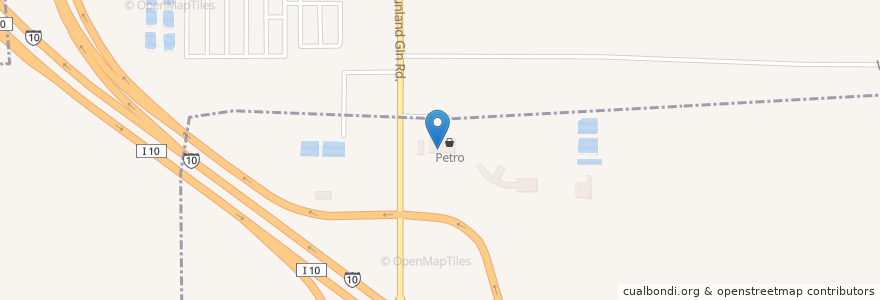 Mapa de ubicacion de Iron Skillet en Stati Uniti D'America, Arizona, Pinal County.