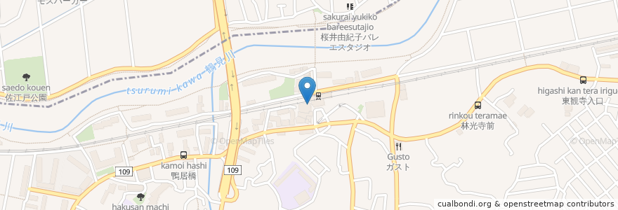 Mapa de ubicacion de 山内農場 en Giappone, Prefettura Di Kanagawa, 横浜市.