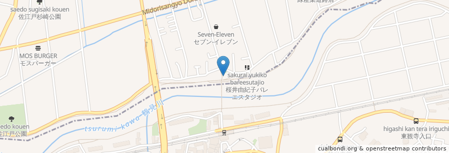 Mapa de ubicacion de きぬた歯科 en Giappone, Prefettura Di Kanagawa, 横浜市.