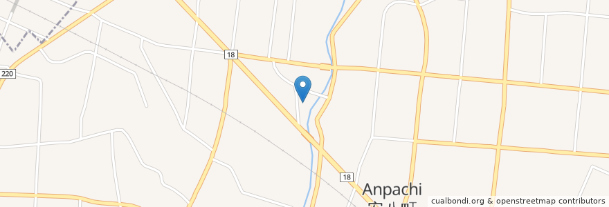 Mapa de ubicacion de Anpachi en Japan, Gifu Prefecture, Anpachi County, Anpachi.