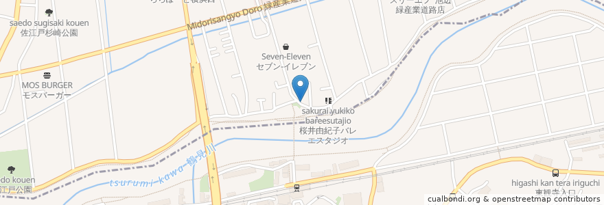 Mapa de ubicacion de 小料理 串あげ すず en Jepun, 神奈川県, 横浜市.