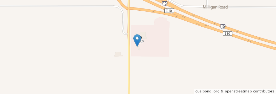 Mapa de ubicacion de Flying J en Amerika Birleşik Devletleri, Arizona, Pinal County, Eloy.