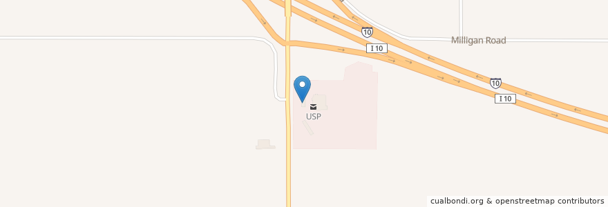 Mapa de ubicacion de Flying J en United States, Arizona, Pinal County, Eloy.