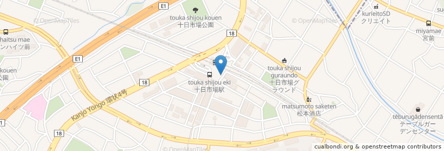 Mapa de ubicacion de 廣松歯科医院 en ژاپن, 神奈川県, 横浜市, 緑区.