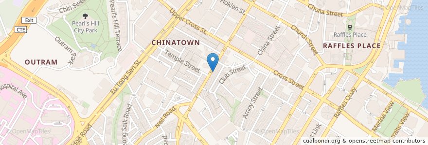 Mapa de ubicacion de Zi Jung Cultural Centre en Сингапур, Central.