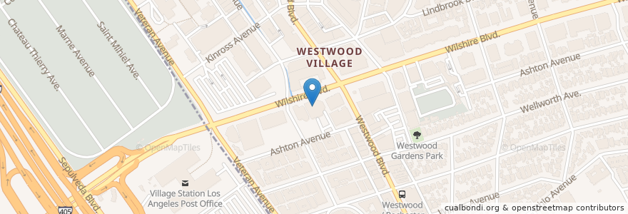 Mapa de ubicacion de Wilshire Business Center Post Office en Amerika Birleşik Devletleri, Kaliforniya, Los Angeles County, Los Angeles.