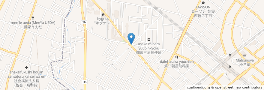 Mapa de ubicacion de 六道地蔵尊 en Japonya, 埼玉県.