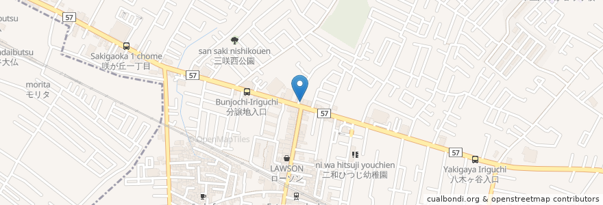 Mapa de ubicacion de 薬局メディクス en Япония, Тиба, 船橋市.
