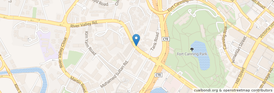 Mapa de ubicacion de Your River Valley Dentist is Here en Singapour, Central.