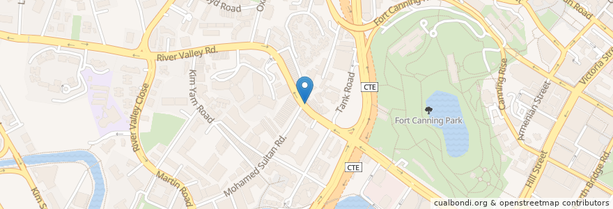 Mapa de ubicacion de Pinnacle Family Clinic en Singapur, Central.