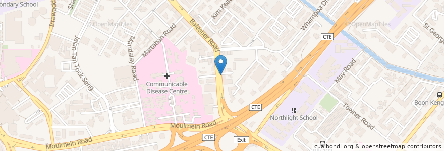 Mapa de ubicacion de ABC Maju Restaurant en Singapore, Central.