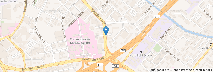 Mapa de ubicacion de Ken Jia Tcm Healthcare PTE. LTD. en シンガポール, Central.