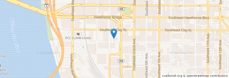 Mapa de ubicacion de Pixie Retreat Raw’r Laboratorie & Makery en Estados Unidos De América, Oregón, Portland, Multnomah County.