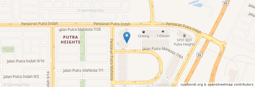 Mapa de ubicacion de Regular Car Wash en Malezya, Selangor, Majlis Bandaraya Subang Jaya.