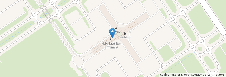 Mapa de ubicacion de Malaysia Airlines Golden Lounge (Platinum) en Malaysia, Selangor, Sepang.