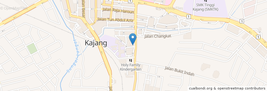 Mapa de ubicacion de AmBank en 말레이시아, 슬랑오르, Majlis Perbandaran Kajang.