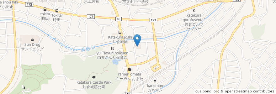 Mapa de ubicacion de 八王子市由井市民センター en Japonya, 東京都, 八王子市.