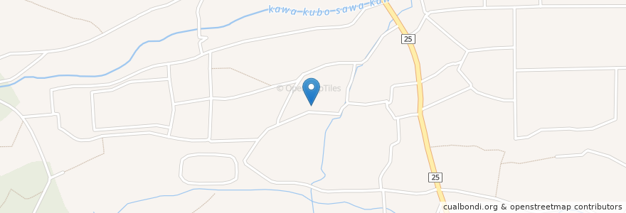 Mapa de ubicacion de 安曇野市 en 日本, 長野県, 安曇野市.