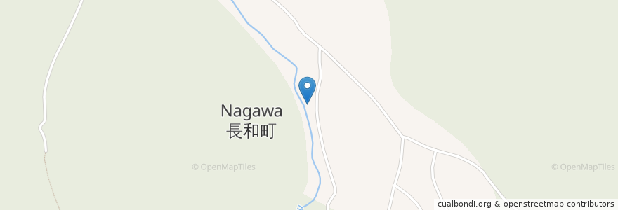 Mapa de ubicacion de 長和町 en 일본, 나가노현, 小県郡, 長和町.