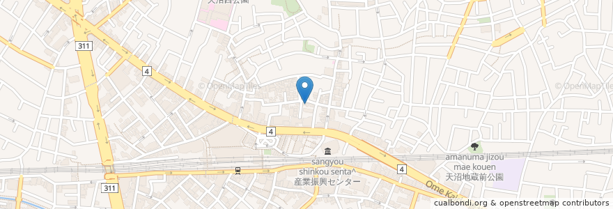 Mapa de ubicacion de にれの木クリニック en Japão, Tóquio, 杉並区.