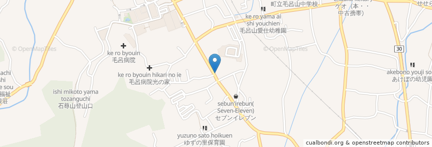 Mapa de ubicacion de すき家小田谷店 en Japão, 埼玉県, 入間郡, 毛呂山町.