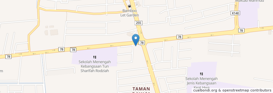 Mapa de ubicacion de PASTI Al-Amal en Malezya, Kedah, Kota Setar.