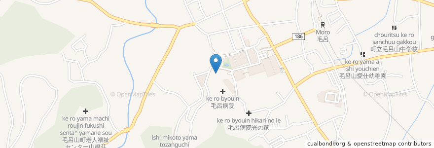 Mapa de ubicacion de 맥도날드 en 일본, 사이타마현, 入間郡, 毛呂山町.