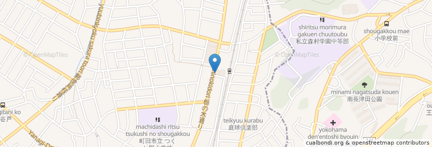 Mapa de ubicacion de つくし坊 en Japonya, 東京都.