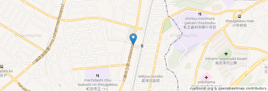 Mapa de ubicacion de つくし野駅前クリニック en 日本, 東京都.