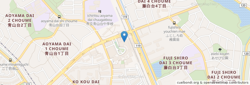 Mapa de ubicacion de 吹田市市民サービスコーナー en Япония, Осака, 吹田市.