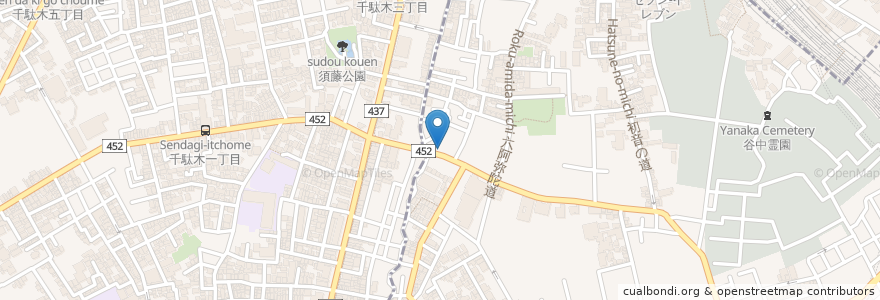 Mapa de ubicacion de すし 乃池 en ژاپن, 東京都, 文京区, 台東区.