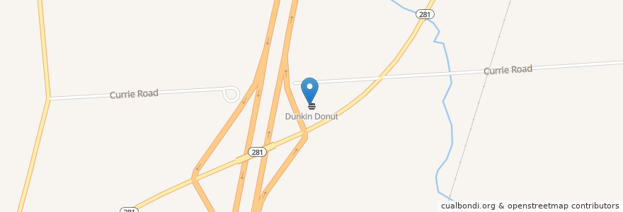 Mapa de ubicacion de Dunkin Donut en United States, New York, Cortland County, Preble Town.