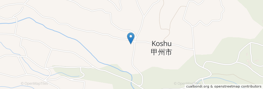 Mapa de ubicacion de Koshu en Japan, Yamanashi Prefecture, Koshu.