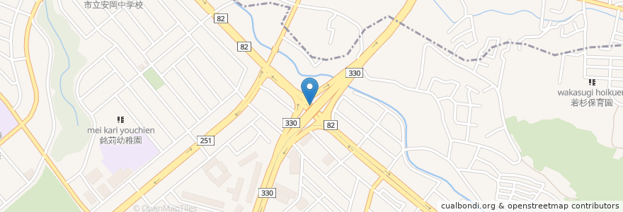Mapa de ubicacion de 古島駅 en Japan, 沖縄県, 那覇市.
