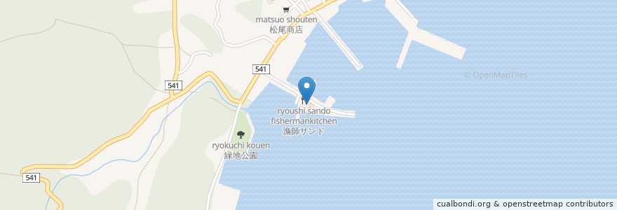 Mapa de ubicacion de 大島港フェリーターミナル en ژاپن, 福岡県, 宗像市.