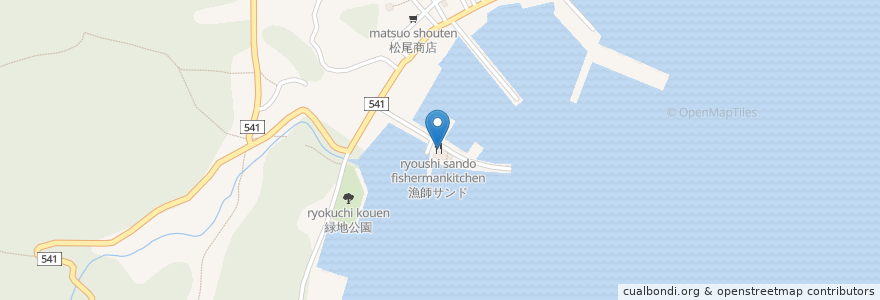 Mapa de ubicacion de 漁師サンド fishermankitchen en 日本, 福岡県, 宗像市.