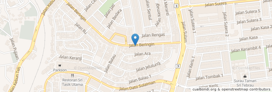 Mapa de ubicacion de Istana Sangkut Kitchen en Малайзия, Iskandar Malaysia, Iskandar Malaysia, Johor Bahru, Johor Bahru.