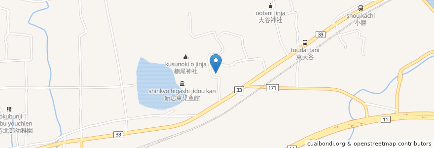 Mapa de ubicacion de 大善寺 en 日本, 香川県, 高松市.