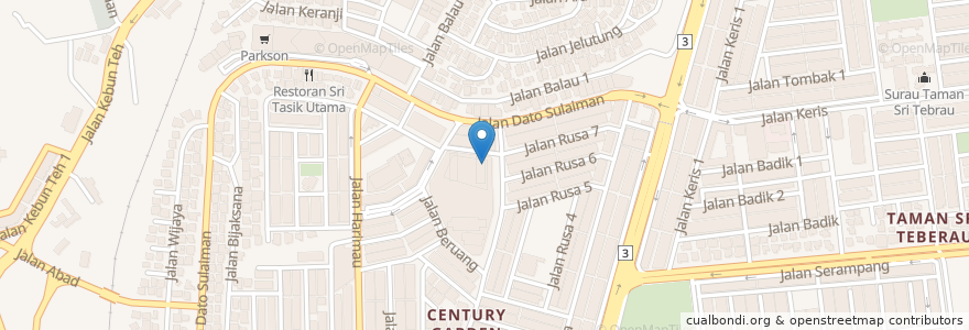 Mapa de ubicacion de Arashi Shabu-Shabu en Malaysia, Iskandar Malaysia, Iskandar Malaysia, Johor Bahru, Johor Bahru.