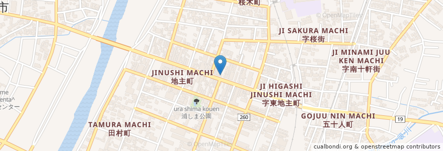 Mapa de ubicacion de ストロベリーコーンズ 一関店 en Japão, 岩手県, 一関市.