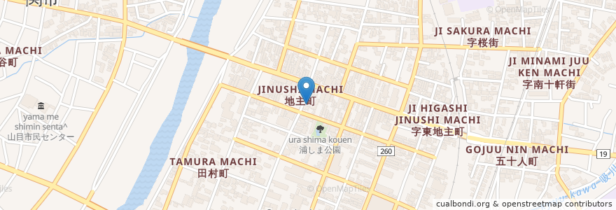 Mapa de ubicacion de 小野寺歯科医院 en Giappone, Prefettura Di Iwate, Ichinoseki.