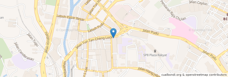 Mapa de ubicacion de Nandos en Maleisië, Selangor, Kuala Lumpur.