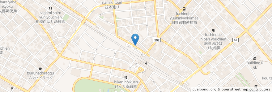 Mapa de ubicacion de YAMACHO en Jepun, 神奈川県, 相模原市, 中央区.