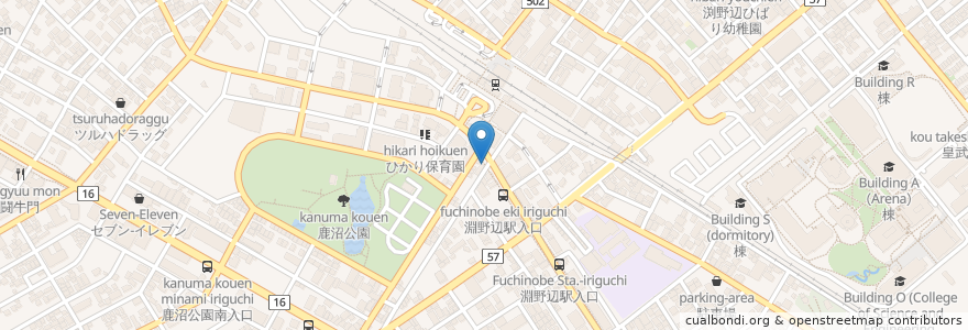 Mapa de ubicacion de 薬匠・しらい薬局 en Japonya, 神奈川県, 相模原市, 中央区.