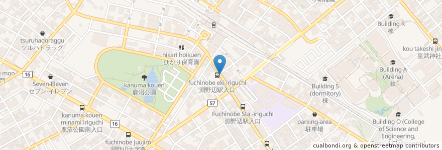 Mapa de ubicacion de もとみや内科クリニック en Japon, Préfecture De Kanagawa, 相模原市, 中央区.